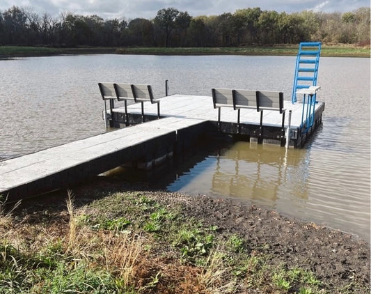Composite Bench Dock Seat