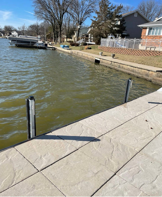 Dock Tie Up Posts with Cleats