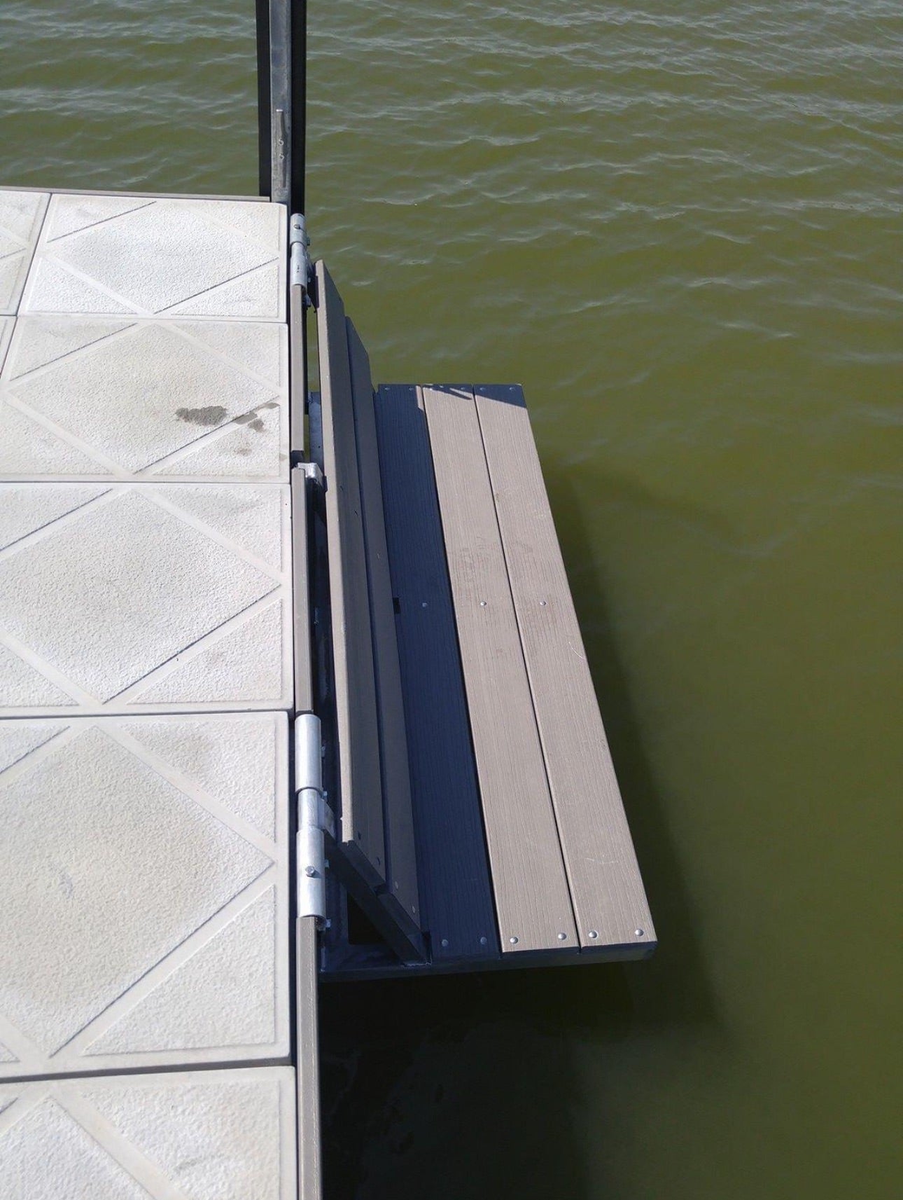 Composite Bench Dock Seat