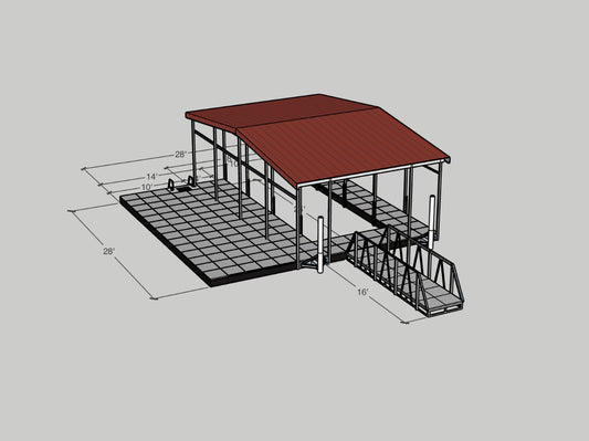 Covered Dock Drawings