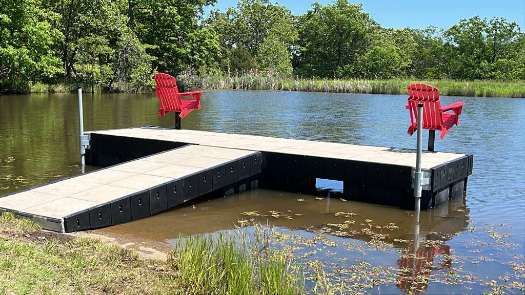 Dock Mounted Adirondack Chair