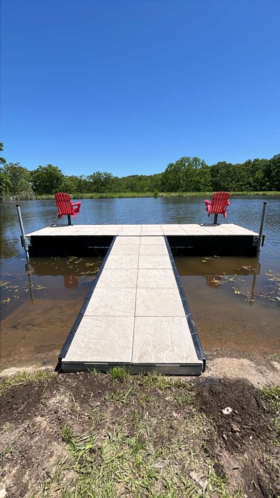 Dock Mounted Adirondack Chair